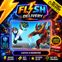 Roblox | PET CATCH AND HATCH HIGH RANK LUCK +300% - CATCH A MONSTER | 999 Robux | Game: Catch a Monster