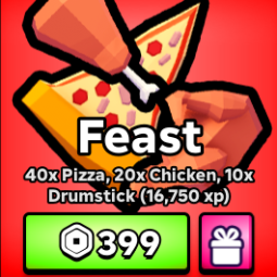 Roblox | Slime RNG - Feast | 399 Robux | Game: Other