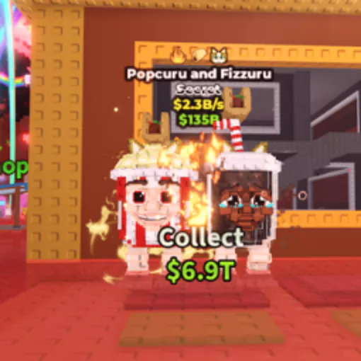 CHEAP❇️Popcuru and Fizzuru 2.3B/s 🔥 Fast Delivery 💎