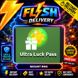 Roblox | ULTRA LUCK PASS - MOUNT RNG | 360 Robux | Game: Other