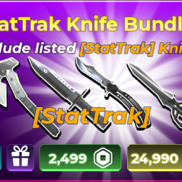Sniper Arena | stat trak knife bundle | 2499 Robux