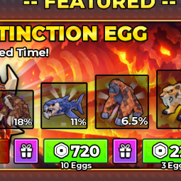 Steal an Egg | 10 extinction egg superfast delivery | 799 Robux