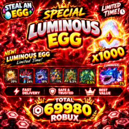 Steal an Egg | 1000 extinction egg superfast delivery | 69980 Robux