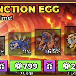 Steal an Egg | x3 Extınctıon Egg - LIMITED - Extinction | 249 Robux