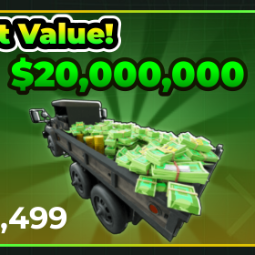 War Tycoon | Best Value $20,000,000 20M Cash | 3499 Robux