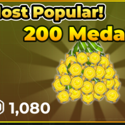 War Tycoon | Most Popular -200 Medals | 1080 Robux