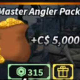 Fisch | Master Angler Pack | 349 Robux | Item type: Currencies