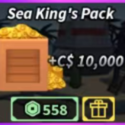 Fisch | Sea King"s Pack | 619 Robux | Item type: Other