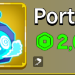 Blox Fruits | PERMANENT PORTAL | 2000 Robux | Item type: Fruit; Rarity: Legendary; Item name: Portal; Fruit type: Elemental; Fruit version: Permanent