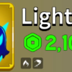 Blox Fruits | PERMANENT LIGHTNING | 2100 Robux | Item type: Fruit; Rarity: Legendary; Item name: Lightning; Fruit type: Elemental; Fruit version: Permanent