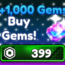 Roblox | Anime Dungeons > +1,000 Gems | 399 Robux | Game: Other
