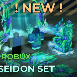 Roblox | Evade > Gamepasses > Poseidon Set | 600 Robux | Game: Other