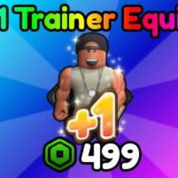 Roblox | Gym Star Simulator > +1 Trainer Equip | 499 Robux | Game: Other