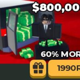 Roblox | Taxi Boss > $800,000 CASH | 1990 Robux | Game: Other