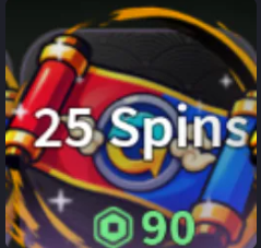 25 Spins