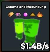 BS11901 Garama and Madundung Radioactive 1.4B/s