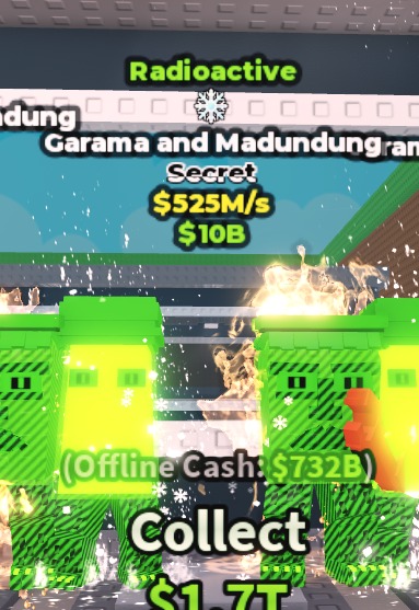 FAST RESPONSE | Radioactive Garama and Madundung $525M/s ( Snow Trait ) | 1000% SAFE 🔒 #4682