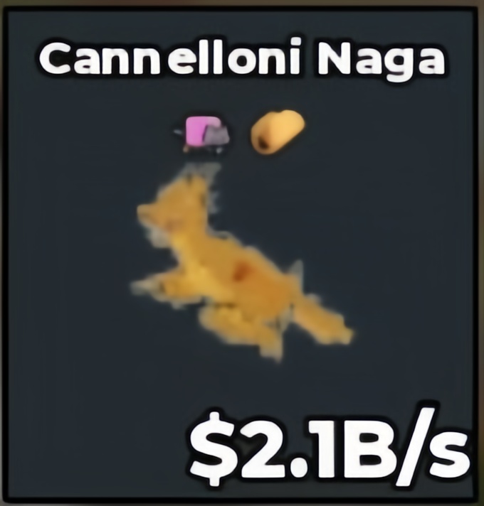 BS11908 Dragon Cannelloni 2.1B/s