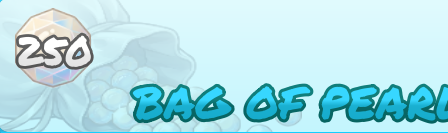 BAG OF PEARLS / 250 PEARLS - 100 DAY AT SEA 320R