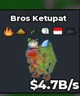 BS11956 Ketupat Bros 8 Trait Clean Cheap 4.7B/s