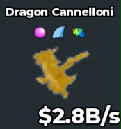 BS11967 Dragon Cannelloni Gold 2.8B/s