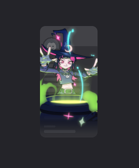 Lottie's Cauldron Profile Effect 🔥Cheap Decoration $4.99