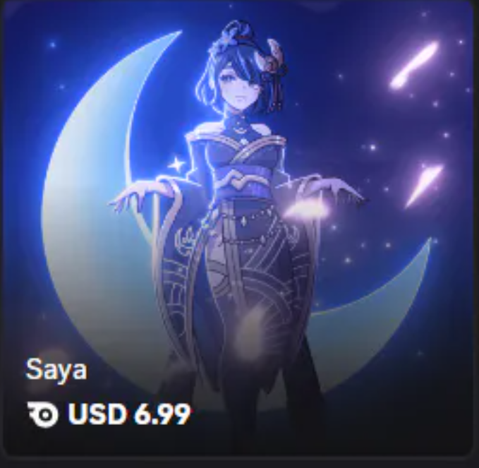 ⭐Saya⭐$6.99