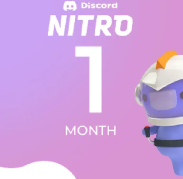🔥 Discord 1 Month Nitro Premium (Via Gift Link) 🔥