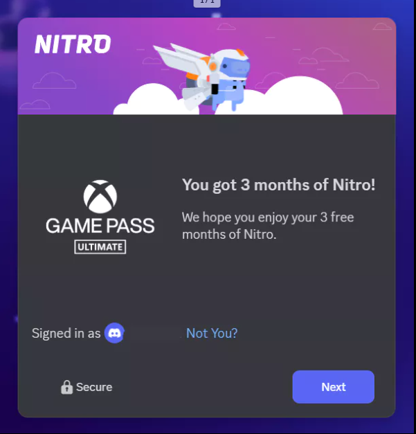3 Months Nitro Premium Read Desc!