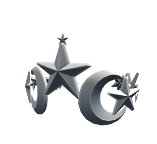 👑⚪ Silver Emperor of The Night | Rare Roblox Limited