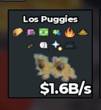 BS12015 Los Puggies 1.6B/s