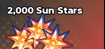 2000 sun stars 1549R
