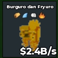 BS12019 Burguro and Fryuro Gold 2.4B/s