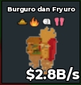 BS12020 Burguro and Fryuro 2.8M/s