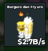 BS12037 Burguro and Fryuro Divine 2.7B/s