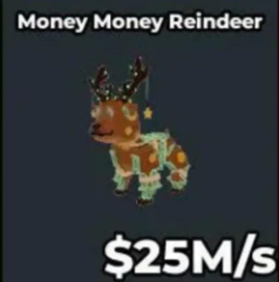 BS12049 Money Money Reindeer 25M/s