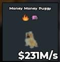 BS12063 Money Money Puggy 231M/s