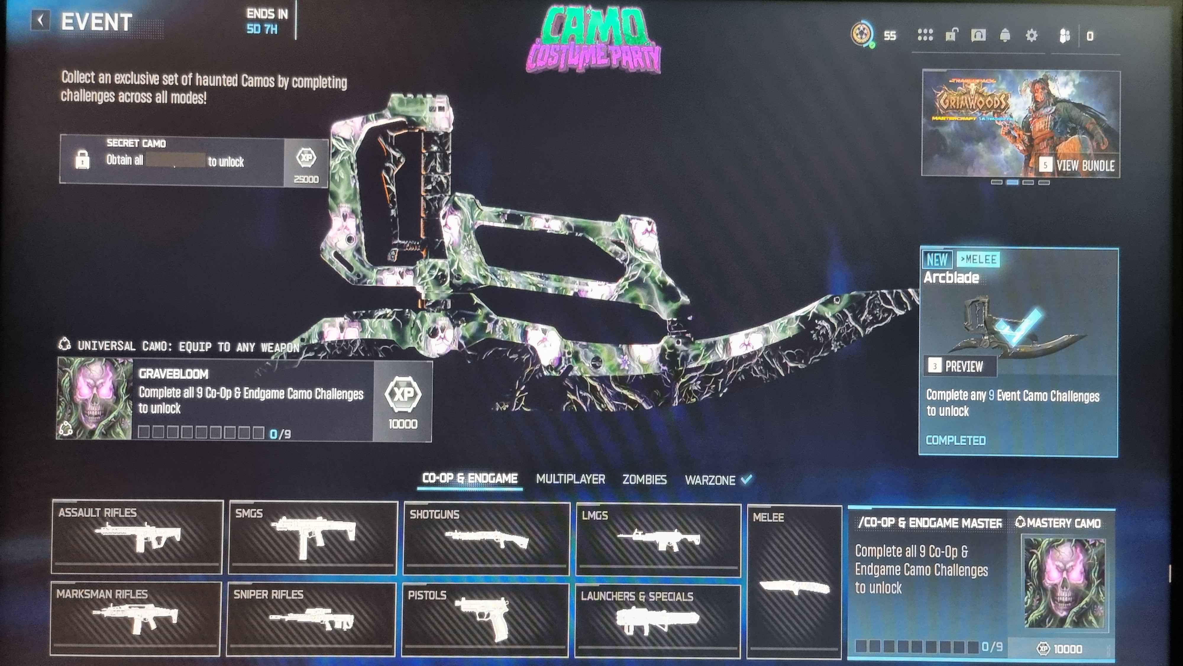 🎃Endgame Camo Costume Party Grind🔥Fully Legit