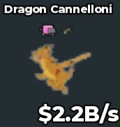 BS12064 Dragon Cannelloni 2.2B/s