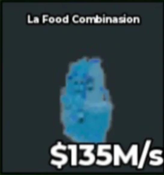 BS12085 La Food Combinasion Diamond 135M/s