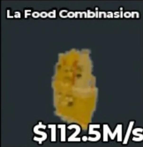 BS12088 La Food Combinasion Gold 112.5M/s