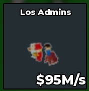 BS12114 Los Admins 95M/s | Cheap And fast Delivery
