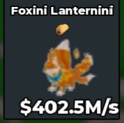 BS12117 Foxini Lanternini Lanterinin 402M/s