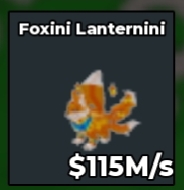 BS12118 Foxini Lanternini Lanterinin 115M/s