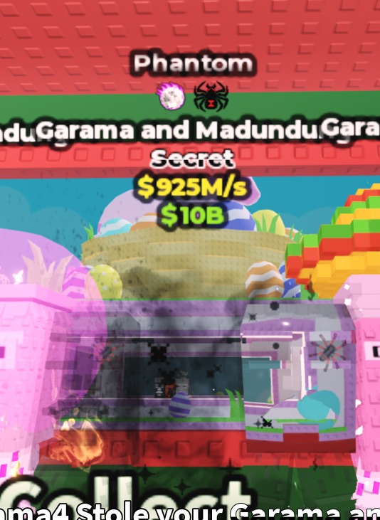 FAST RESPONSE | Phantom Garama and Madundung $925M/s ( Glactic Spyder Traits ) | 1000% SAFE 🔒 #4755