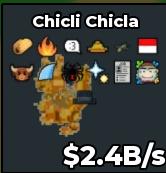 BS12158 Chicli Chicla Gold 2.4B/s
