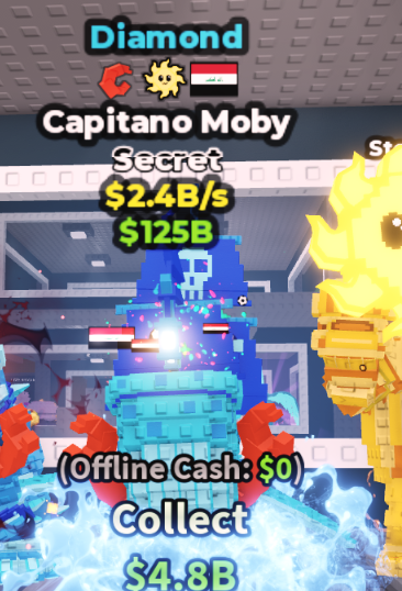 DIAMOND CAPITANO MOBY 2.4B/S (EGYPT + 2 TRAITS) – STEAL A BRAINROT – FAST DELIVERY & TRUSTED #G4TR7V