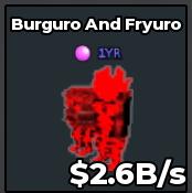 BS12168 Burguro and Fryuro -1yr Trait Cursed 2.6B/s