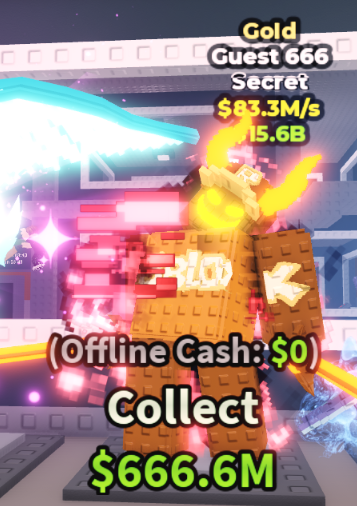 GOLD GUEST 666 83.3M/S – STEAL A BRAINROT – FAST DELIVERY & TRUSTED #B5XP9R