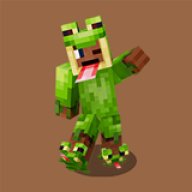 Frog Hoodie ☑️ BEDROCK ONLY ☑️ Twitch Drops